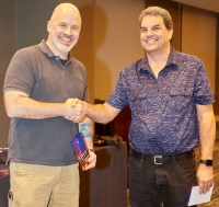 Trey Morton and OSG Chairperson Steve Realmuto